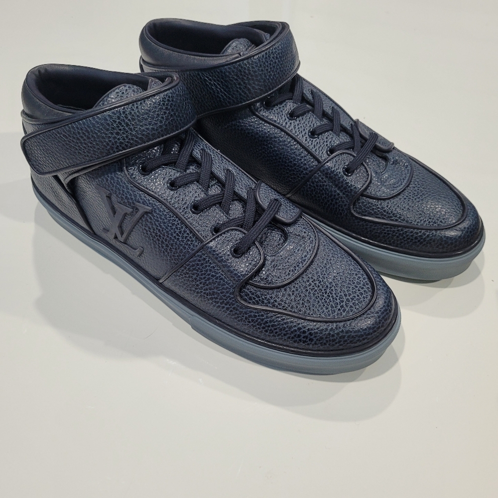 Louis Vuitton Navy Blue Sneakers